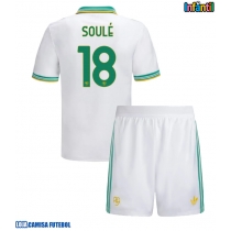 Camisa de Futebol AS Roma Matias Soule #18 Equipamento Alternativo Infantil 2025-26 Manga Curta (+ Calças curtas)